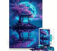 Puzzle Japonais Torii Gate pour Adultes, 1000 pièces, améliore la mémoire, Loisirs, Bords précis, pour Les fêtes 38x52cm