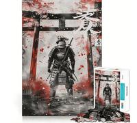 Puzzle Japonais Torii Gate pour Adultes, 1000 pièces, Smart Reason Toy Group Joy, Bords Lisses, pièce d'art 50x75cm