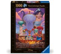 Puzzle jasmine châteaux disney 1000 pièces noir TU