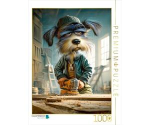 Puzzle · Je Fais de la menuiserie avec Le cœur et l'œil | 1000 pièces · Format assemblé 64 × 48 cm · CALVENDO Puzzle