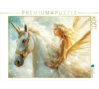 Puzzle · Je Veux | Une fée avec une licorne · 1000 pièces · Format assemblé 64 × 48 cm · CALVENDO Puzzle
