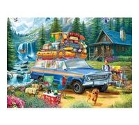 Puzzle jeep chargement du wagoneer 1000 pieces - Eurographics G