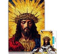 Puzzle Jésus 1000 pièces pour Adolescents Relax Games est Un pour Toute la Famille (50x75cm)