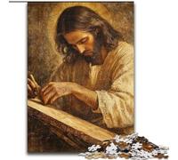 Puzzle Jésus 1000 pièces pour Adultes et Adolescents, stimule Le Cerveau, Jouets addictifs pour cultiver la Patience, décoration Parfaite (50x75cm)