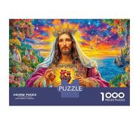 Puzzle Jesus Christ 1000 Pièces pour Adolescents Et Enfants - Difficile Puzzles Jeu De Patience en Famille 52x38cm/1000pcs