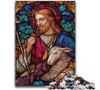 Puzzle Jésus coloré 2000 pièces pour Adultes, Jouet éducatif et décompressant, Cadeau d'anniversaire, décoration Murale (70x100cm)