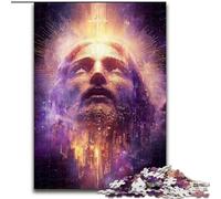 Puzzle Jésus Cosmique 1000 pièces pour Adultes et Adolescents, adapté aux 14 Ans et Plus Amusement en Famille pour Toute la Famille (50x75cm)