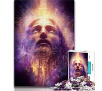 Puzzle Jésus Cosmique 2000 pièces pour Adultes et Adolescents, Jouet éducatif et éducatif, idéal comme Cadeau pour Toute la Famille 70x100cm