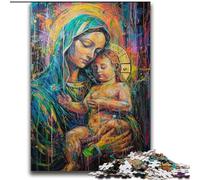 Puzzle Jésus Graffiti pour Adultes, 2000 pièces, Difficile à réaliser, mais Amusant et Humoristique, Cadeau d'anniversaire, décoration Murale 70x100cm