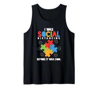 Puzzle Jeu Distanciation Sociale Cool Connaissances Cadeau Débardeur