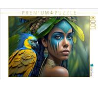 CALVENDO Puzzle Young woman | 1000 pieces, finished size 25.2 × 18.9 in (64 × 48