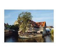 Puzzle Jeux Éducatifs，Ancienne menuiserie，Jeux Amusants pour La Famille Pensée Logique Exercice Jouet Cadeaux pour Adultes（75x50cm）-AE17