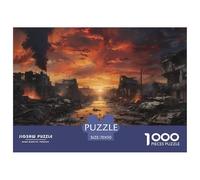Puzzle Jigsaw 1000 Pièces Champ de Bataille de la Guerre Mondiale Puzzles 70x50cm/1000pcs pour Adultes Et Enfants Cadeau Jeu D'Intelligence Pression Réduite DIY Carton