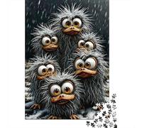 Puzzle Jigsaw 1000 Pièces Groupe Furry Creature Puzzles 70x50cm/1000pcs pour Enfants Cadeau Jeu D'Intelligence Familial Bricolage Carton