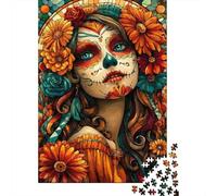 Puzzle Jigsaw 1000 Pièces Journée de l'art Mort Puzzles 52x38cm/1000pcs pour Adultes Et Enfants Cadeau Jeu D'Intelligence Pression Réduite Bricolage Carton