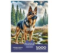 Puzzle Jigsaw 1000 Pièces Keeshond Puzzles 70x50cm/1000pcs pour Adultes Et Enfants Cadeau Jeu D'Intelligence Pression Réduite Bricolage Carton
