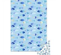 Puzzle Jigsaw 1000 Pièces Modèle de Poisson Puzzles 38x26cm/1000pcs pour Enfants Cadeau Jeu D'Intelligence Pression Réduite DIY Carton