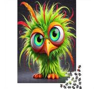Puzzle Jigsaw 1000 Pièces Oiseau de Dessin animé Mignon Puzzles 70x50cm/1000pcs pour Enfants Cadeau Jeu D'Intelligence Pression Réduite DIY Carton