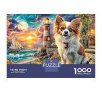 Puzzle Jigsaw 1000 Pièces Papillon par Coastal Lighthouse Puzzles 70x50cm/1000pcs pour Adultes Et Enfants Cadeau Jeu D'Intelligence Familial Bricolage Carton