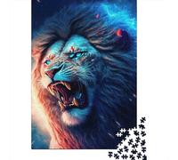 Puzzle Jigsaw 1000 Pièces Ruit Mythique du Lion Puzzles 70x50cm/1000pcs pour Adultes Et Enfants Cadeau Jeu D'Intelligence Familial Bricolage Carton