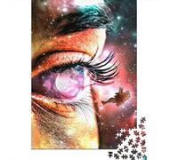 Puzzle Jigsaw 1000 Pièces Vision oculaire Cosmique Puzzles 70x50cm/1000pcs pour Enfants Cadeau Jeu D'Intelligence Pression Réduite Bricolage Carton