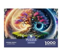 Puzzle Jigsaw 1000 Pièces Yin-Yang Puzzles 70x50cm/1000pcs pour Adultes Et Enfants Cadeau Jeu D'Intelligence Pression Réduite Bricolage Voitureton