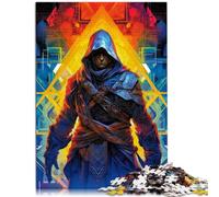 Puzzle Jigsaw Puzzle Assassin 1000 Piece Jigsaw Puzzles Wood Puzzle Toys Puzzles Educational Games Stress Relieving Puzzles (50x75cm)