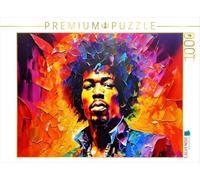 Puzzle · Jimi Hendrix | Un motif du calendrier Sons immortels · 1000 pièces · Format assemblé 64 × 48 cm · CALVENDO Puzzle