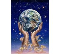 Grafika - Josephine Wall, Hands of Love - Puzzle 1500 Pièces - Représentation Artistique, Protection de la Planète - Puzzle Adulte - Fabriqué en France