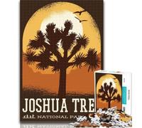 Puzzle Joshua Tree 1000 pièces pour Adultes, idéal comme Cadeau pour Toute la Famille, à partir de 14 Ans, 26x38cm