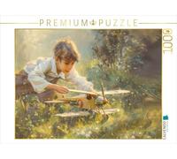 Puzzle · Jouer | Les avions sont sa passion · 1000 pièces · Format assemblé 64 × 48 cm · CALVENDO Puzzle