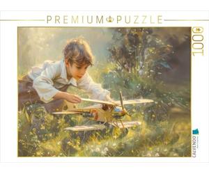Puzzle · Jouer | Les avions sont sa passion · 1000 pièces · Format assemblé 64 × 48 cm · CALVENDO Puzzle