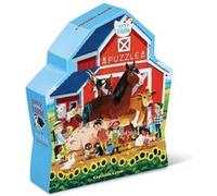 Puzzle jour a la ferme 48 pieces - Crocodile Cr leu G
