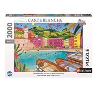 Puzzle Journée de rêve à Vernazza Nolwenn Denis Collection Carte Blanche 2000 pièces G
