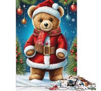 Puzzle Joyeux Noël 1000 pièces pour Adultes et Plus de 18 Ans - Jeux éducatifs et stimulants pour Toute la Famille (75 x 50 cm)