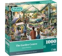 Puzzle Jumbo 1000 pièces Falcon de luxe The Garden Centre Laura Watkins Dos bleu Multicolore