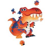 Puzzle Jumbo - 48 pieces - Dinosaures Orange G