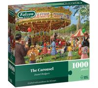 Falcon The Carousel Puzzle de 1000 Pièces pour Adultes | Magnifiquement Illustré - Cadeau Amusant et Activité pour La Maison, Puzzles pour Les Jours de Pluie