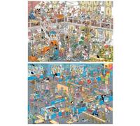 Puzzle - JUMBO - JVH - Comment ne pas bricoler - 2 x 1000 pièces - 68 x 49 cm - Poster inclus