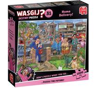 Jumbo Puzzle 1000 pièces Wasgij Destiny 31 – Difficile pour adultes, carton 100% recyclé