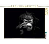 Puzzle · Junger Orang Utan 1000 Teile Puzzle quer | 1000 pièces · Format assemblé 64 × 48 cm · CALVENDO Puzzle