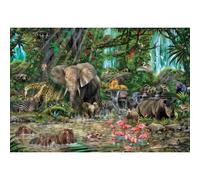 Puzzle - Jungle en Afrique - Animaux de la jungle - 2000 pièces - Adulte - 96x68