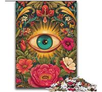Puzzle Jungle Eyes pour Adolescents, 2000 pièces, Jeu Familial Anti-Stress, défi Difficile, Superbes Cadeaux et Jouets (70x100cm)