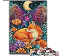 Puzzle Jungle Fox 2000 pièces pour Adultes et Adolescents, Assemblage de Motifs Amusant à la Maison, Cadeau d'anniversaire, Cadeau de Voyage (70x100cm)