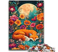 Puzzle Jungle Fox pour Adolescents 1000 pièces, Jeu éducatif et Stimulant, idéal comme Cadeau pour Toute la Famille (38x52cm)