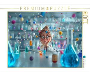 Puzzle · Juste Un Peu de pharmacologie - Étudiante en médecine | 1000 pièces · Format assemblé 64 × 48 cm · CALVENDO Puzzle