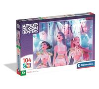 Clementoni Puzzle enfant K-Pop Demon Hunters 104 pièces Dès 6 ans 38 x 27 cm