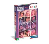 Clementoni Puzzle enfant K-Pop Demon Hunters 104 pièces 38 x 27 cm Dès 6 ans Couleurs vives
