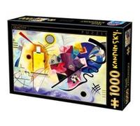 Puzzle Kandinsky Jaune, Rouge, Bleu 1000 pieces Jaune G