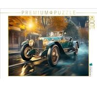 Puzzle · Karosse E | Image générée par IA d'une voiture ancienne · 1000 pièces · Format assemblé 64 × 48 cm · CALVENDO Puzzle
